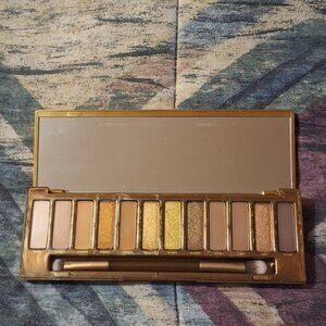 Urban Decay Naked Honey Eyeshadow Palette + Brush + Box (Lightly Swatched)